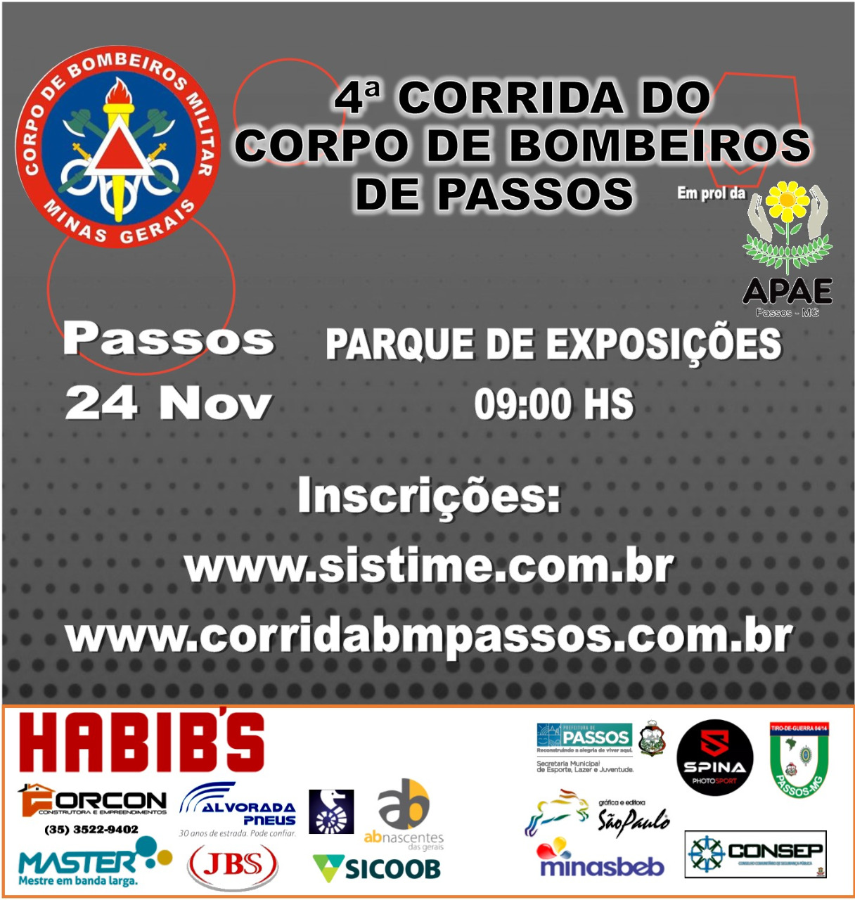 Primeiro passos de uma corrida